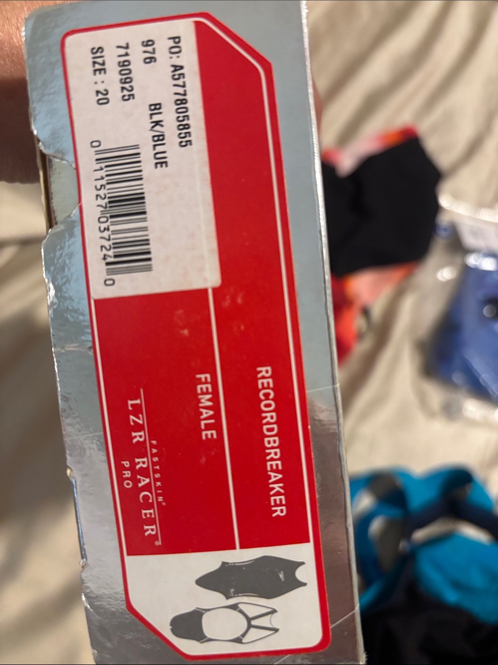 Speedo Silver LZR Racer - Picture 6 of 6